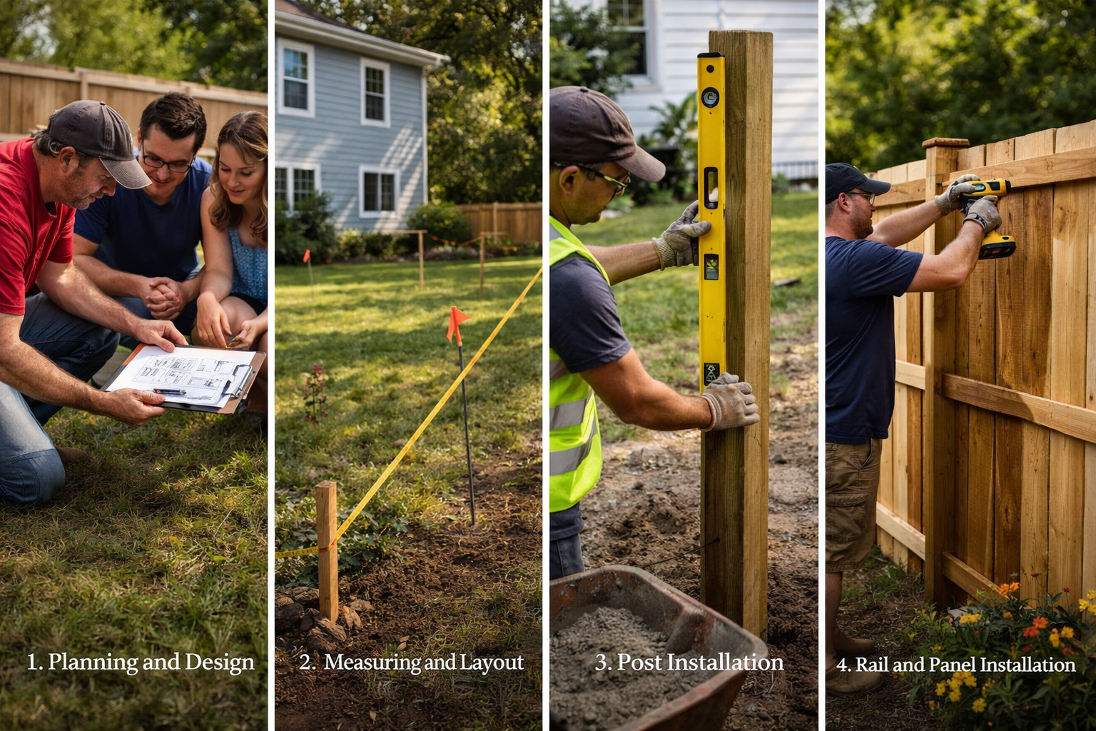 The Fence Installation Process