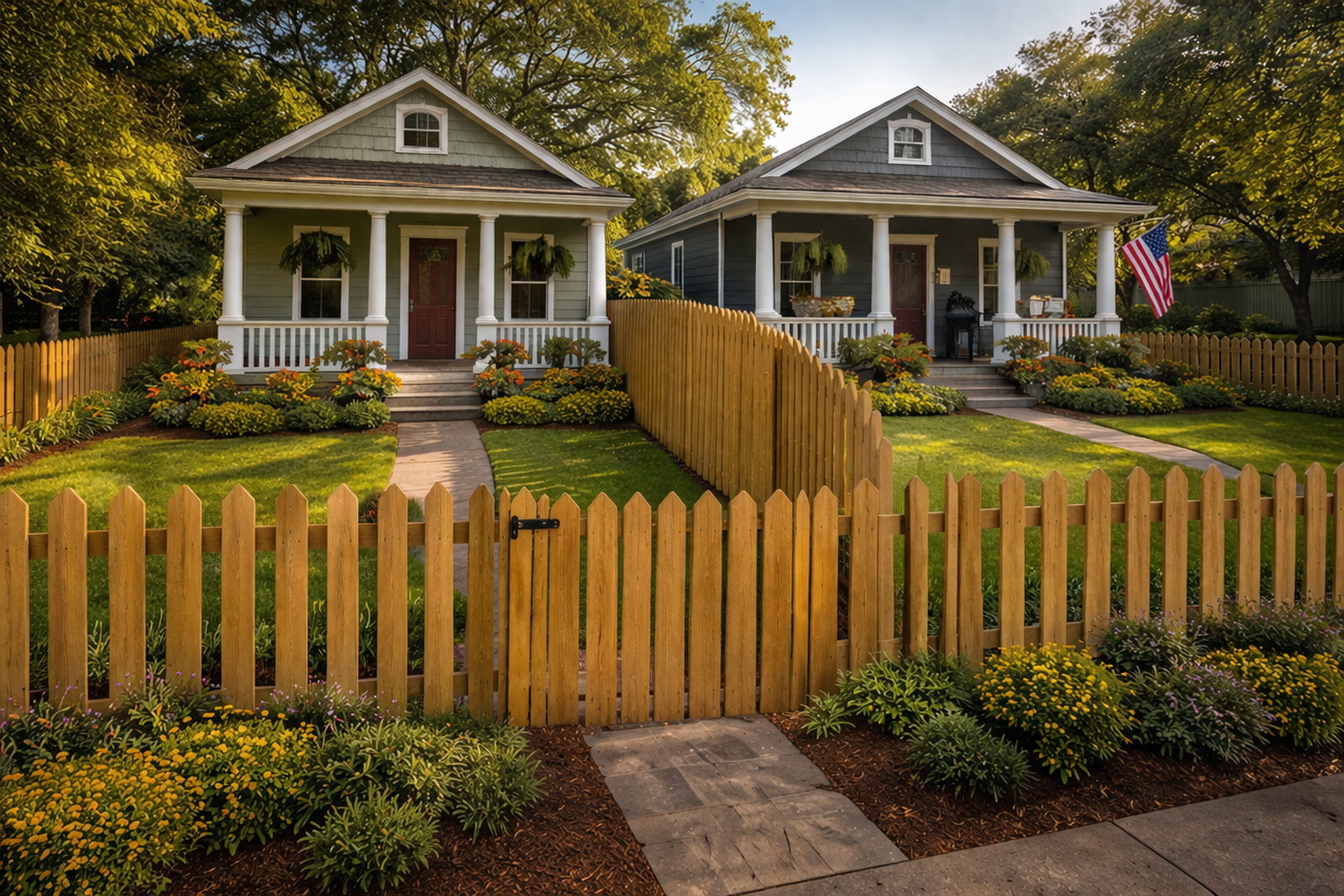 Wood Fence in New Orleans
